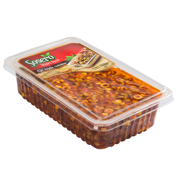 1 عبوة التوفير سلطة الزيتون مع الذرة والطماطم المجففة 2 كيلو - Image 1