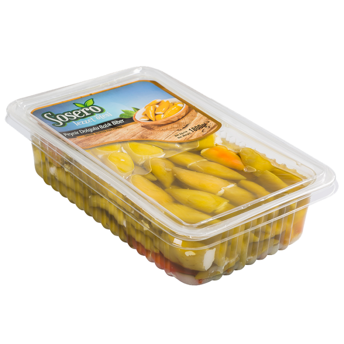 عبوة التوفير فلفل اصفر محشو جبنة فيتا 2 كيلو - Image 1